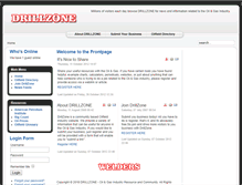 Tablet Screenshot of drillzone.net